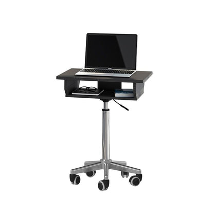 Folding Table Laptop Cart. Color: Graphite