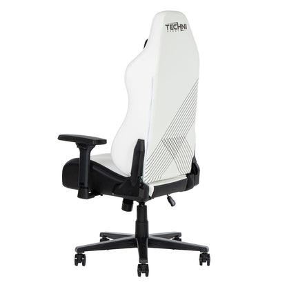 Techni Sport Comfort Edge White Gaming Chair