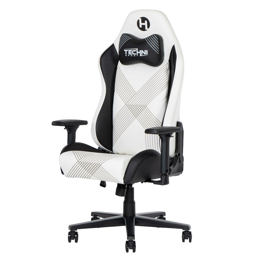 Techni Sport Comfort Edge White Gaming Chair