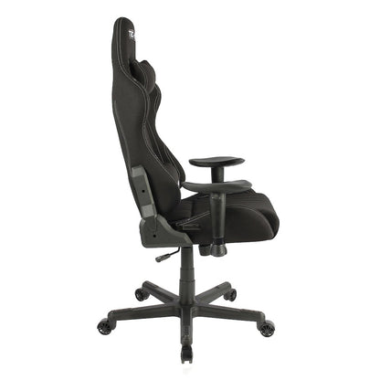 Fabric Ergonomic High Back Racer Style PC Gaming Chair, Black