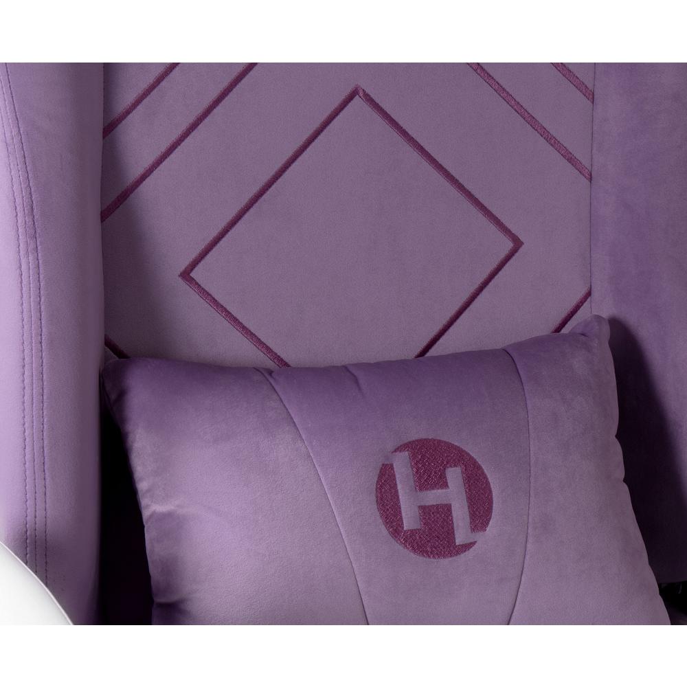 Velvet Gaming Chair -Purple