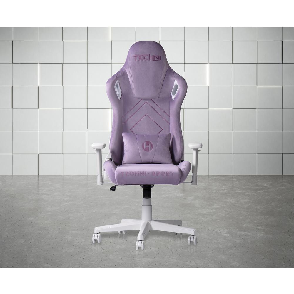 Velvet Gaming Chair -Purple