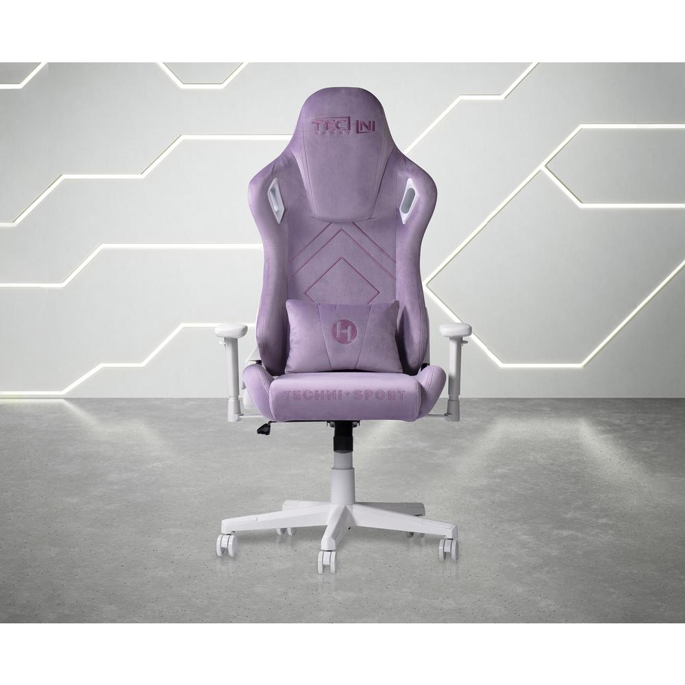Velvet Gaming Chair -Purple