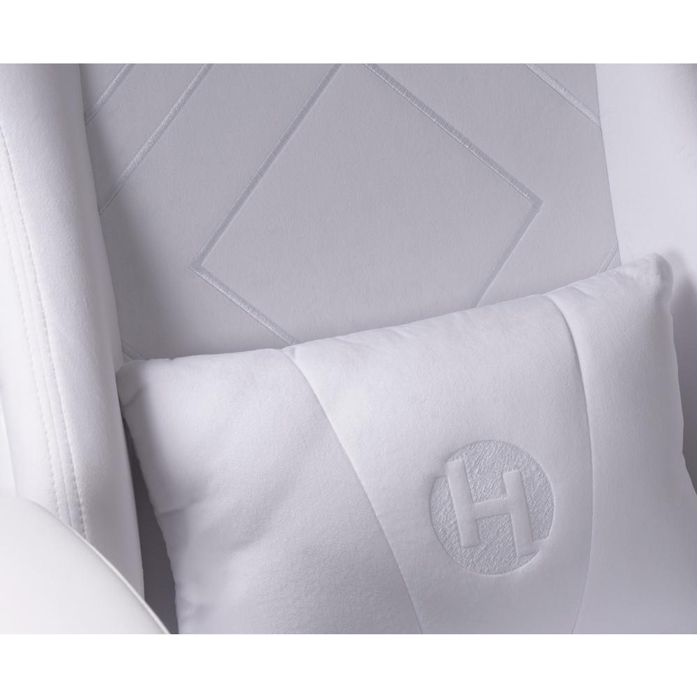 Velvet Gaming Chair - White