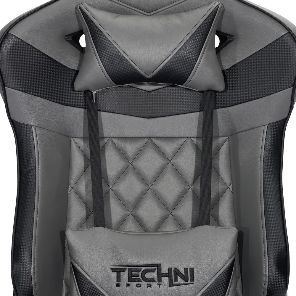 XL Ergonomic Gaming Chair, Grey