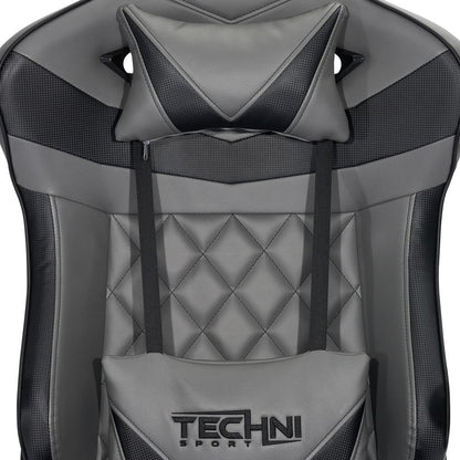 XL Ergonomic Gaming Chair, Grey
