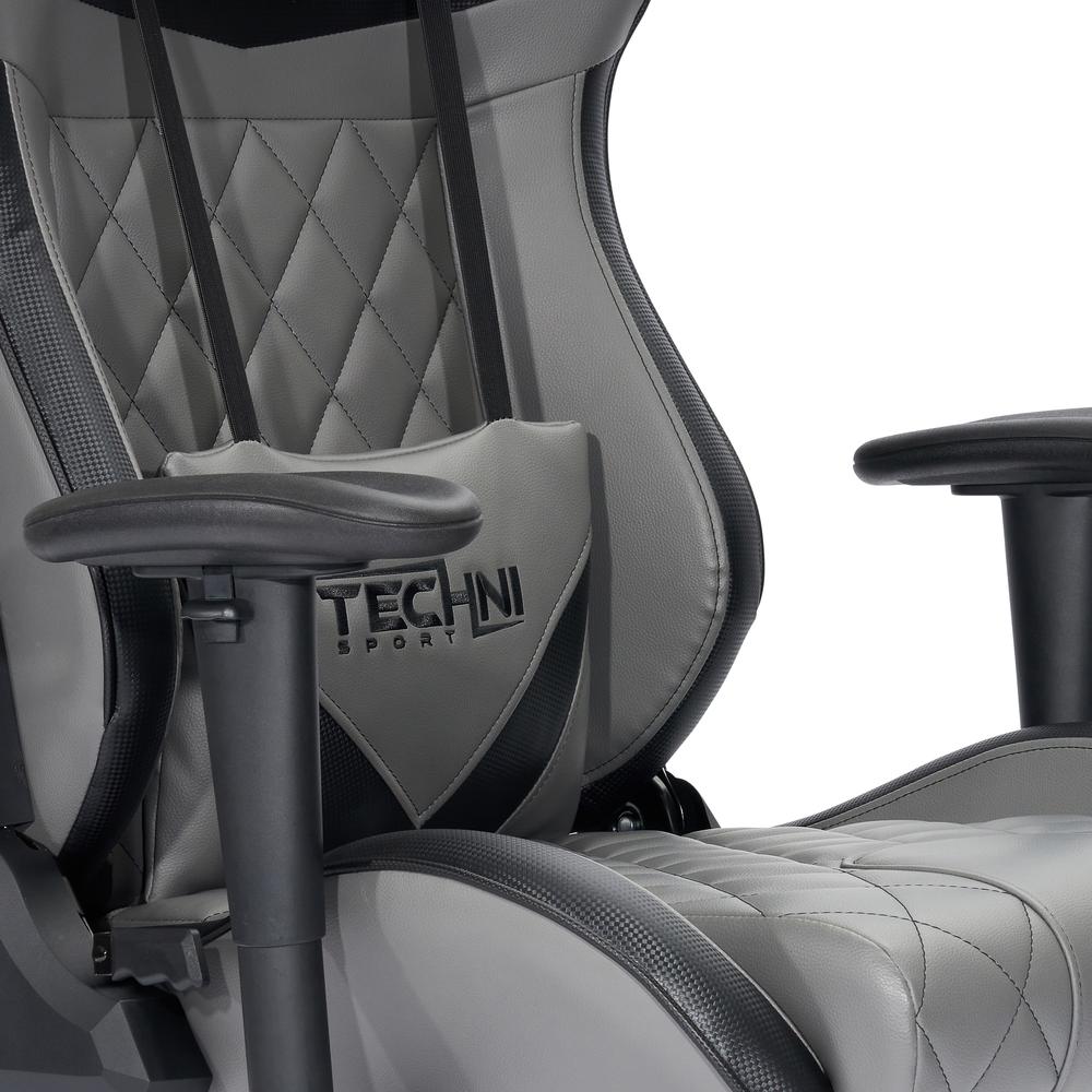 XL Ergonomic Gaming Chair, Grey