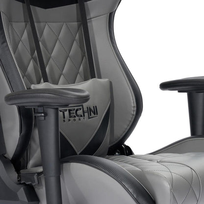 XL Ergonomic Gaming Chair, Grey