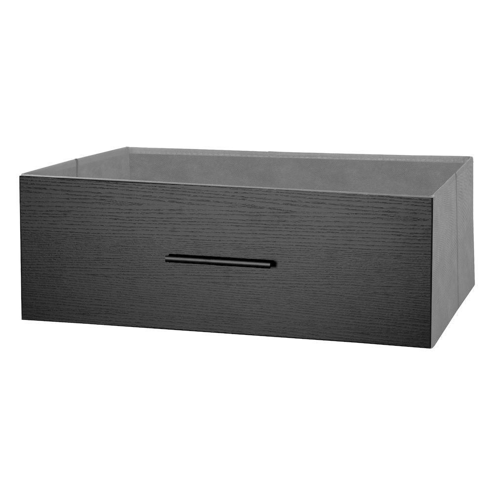 6-Drawer Dresser with Large Fabric Drawers, Black