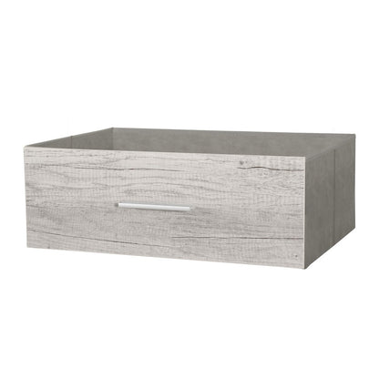 6-Drawer Dresser with Large Fabric Drawers, Grey