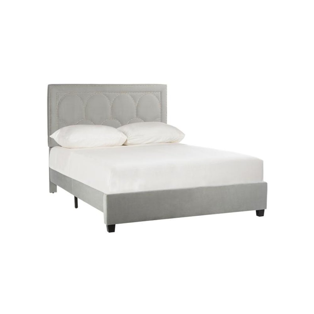 Solania Bed, Queen, Pewter