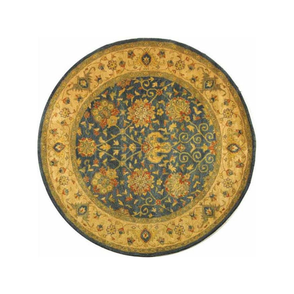 ANTIQUITY, BLUE, 8' X 8' Round, Area Rug, AT21E-8R