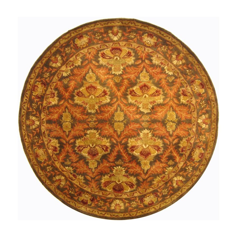 ANTIQUITY, SAGE / GOLD, 8' X 8' Round, Area Rug