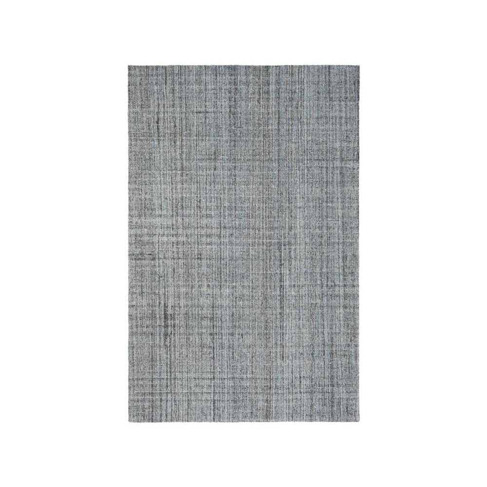 Abstract, BLUE / BLACK, 6' X 6' Round, Area Rug, ABT604M-6R