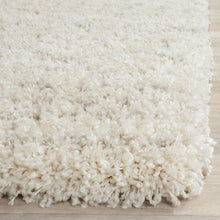 Ivory and Beige Area Rug, Power Loomed Large Rectangle Design for Living Room