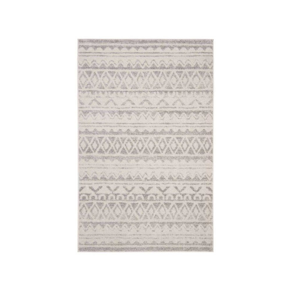 Adirondack, IVORY / GREY, 3' X 5', Area Rug, ADR119B-3