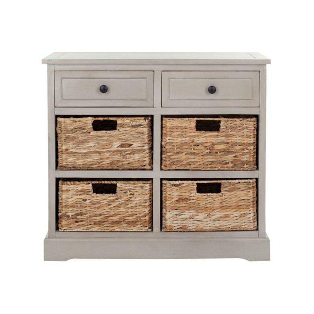 HERMAN STORAGE UNIT W/ WICKER BASKETS, AMH5702A
