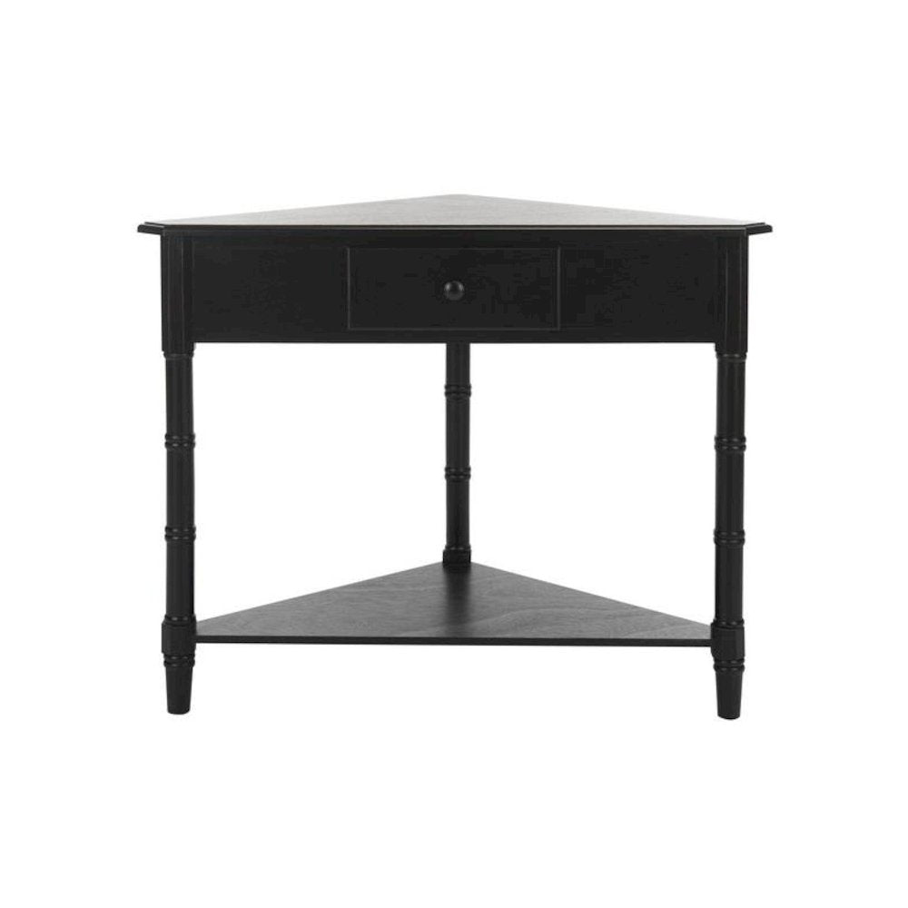 GOMEZ CORNER TABLE WITH STORAGE DRAWER, AMH5709B