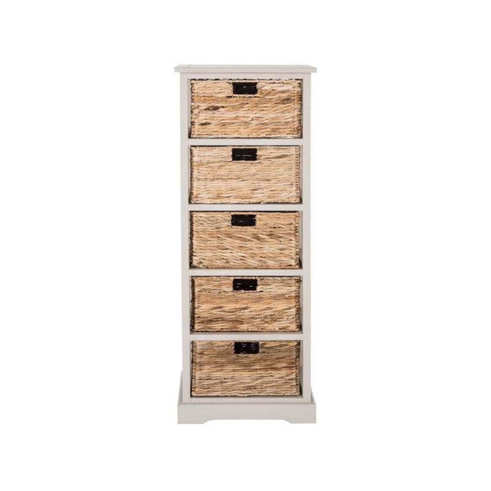 VEDETTE 5 WICKER BASKET STORAGE TOWER, AMH5739D