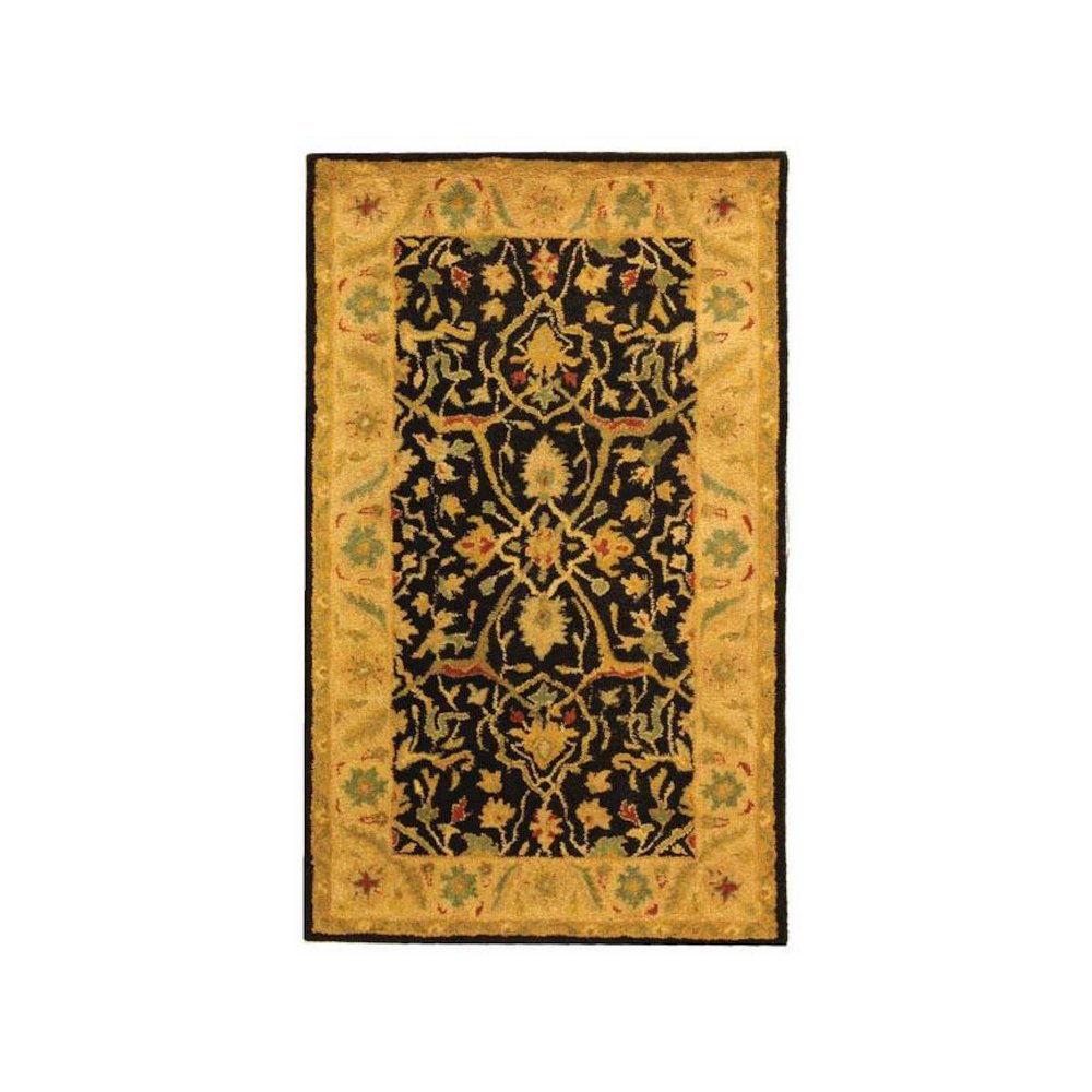 ANTIQUITY, BLACK, 3' X 5', Area Rug, AT14B-3