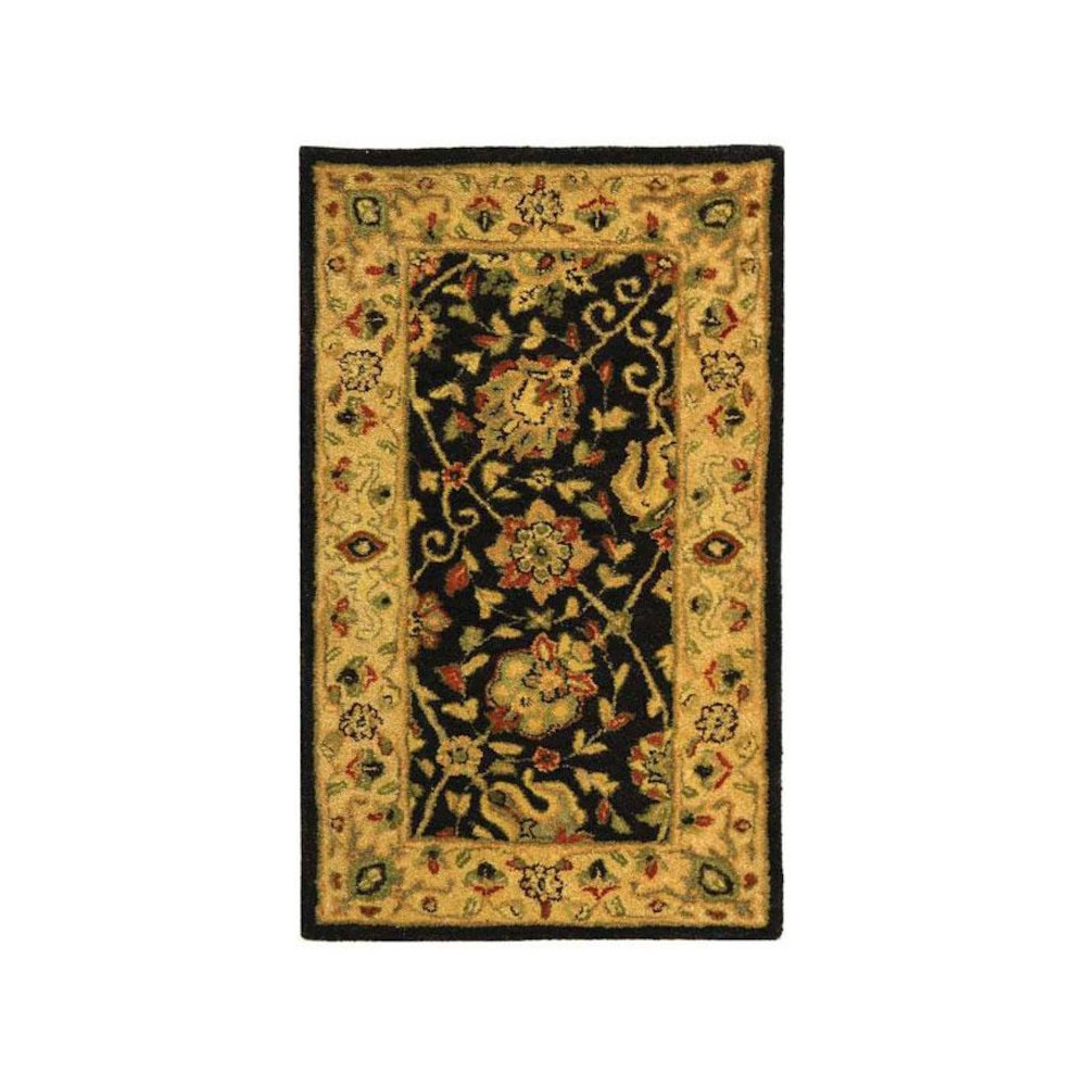 ANTIQUITY, BLACK, 2'-3" X 10', Area Rug, AT21B-210