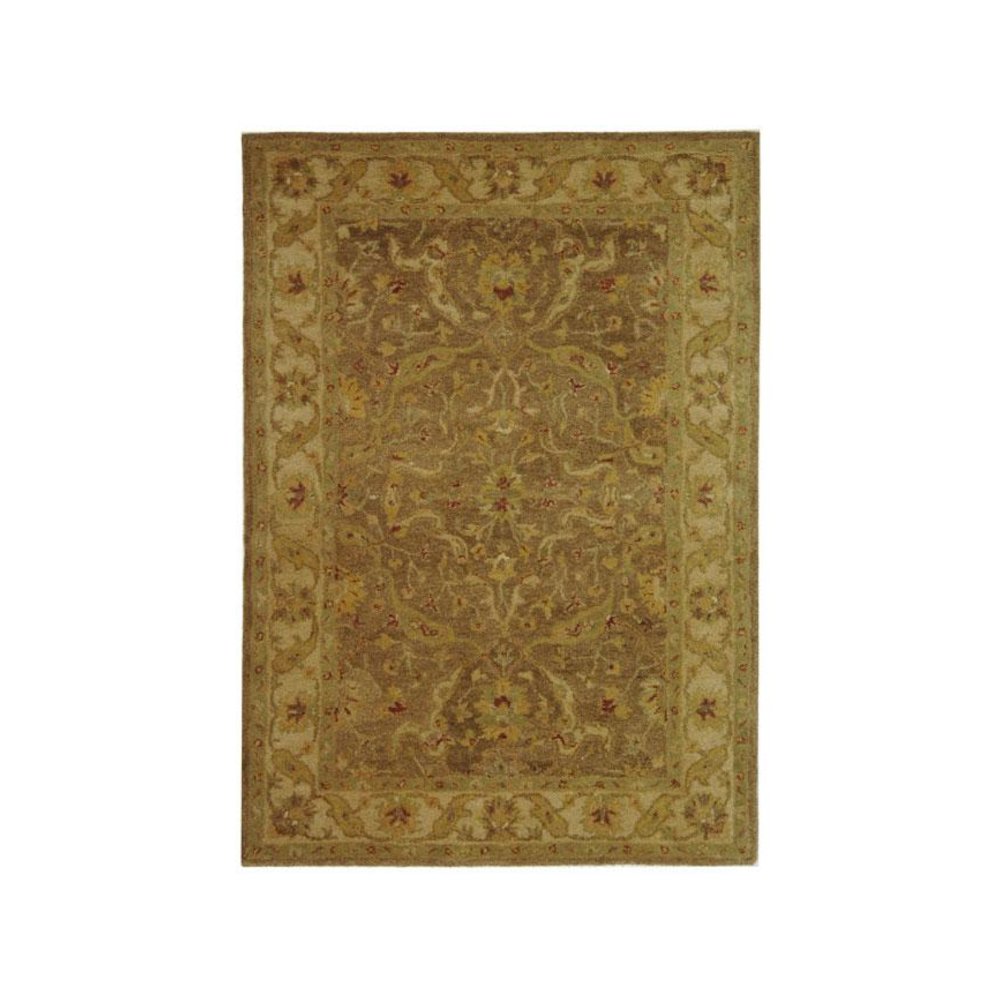 ANTIQUITY, BROWN / GOLD, 4' X 6', Area Rug