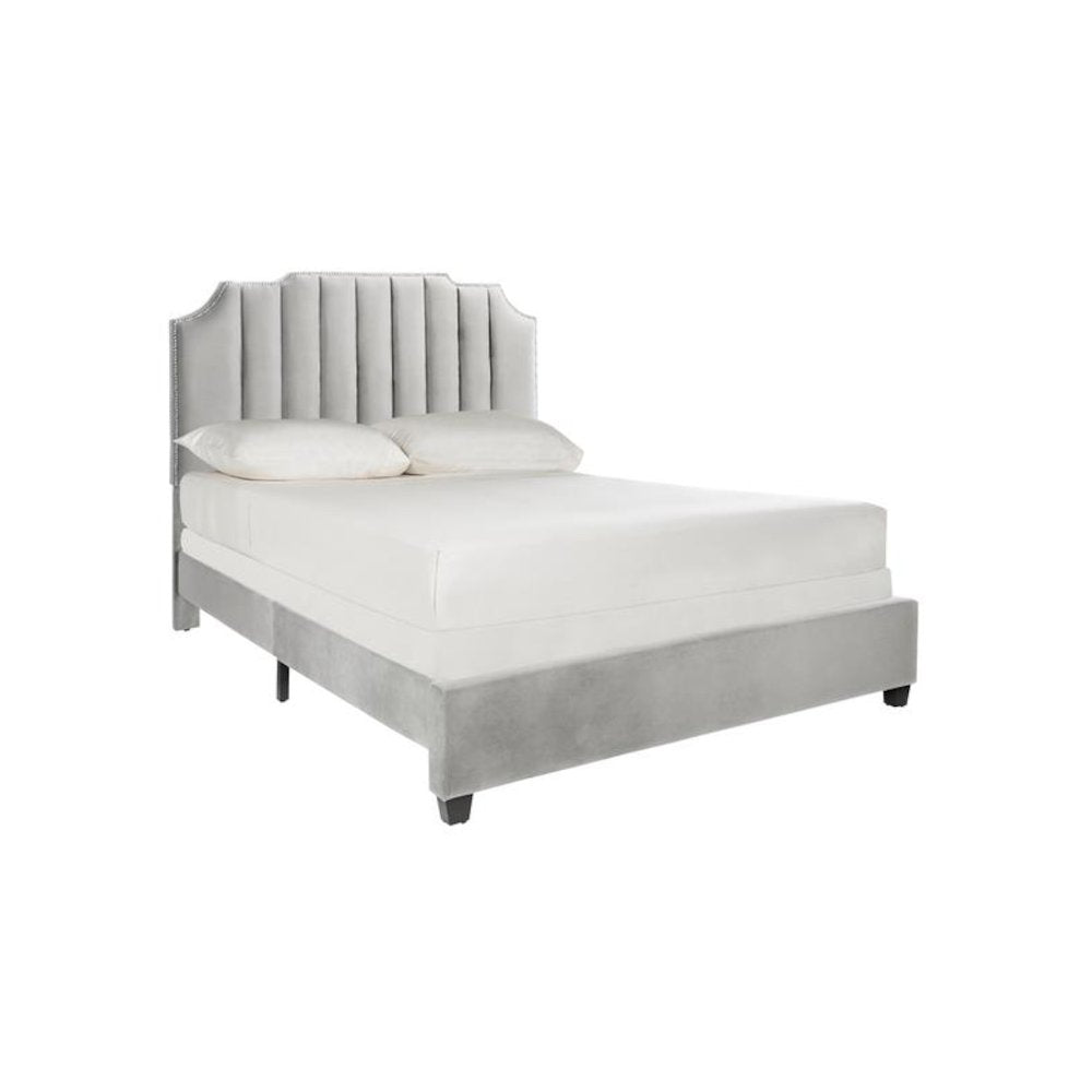 Streep Bed, Full, Pewter
