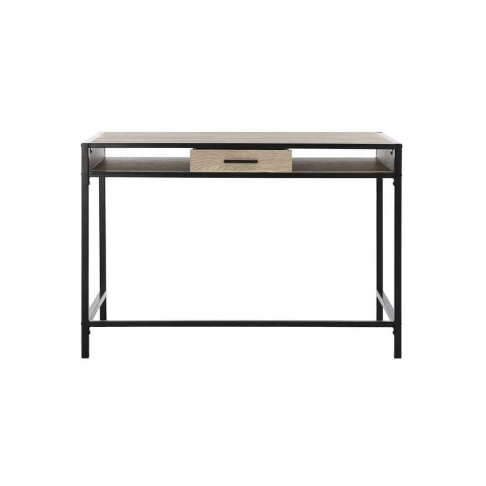 ALAN 1 SHELF DESK WITH DRAWER