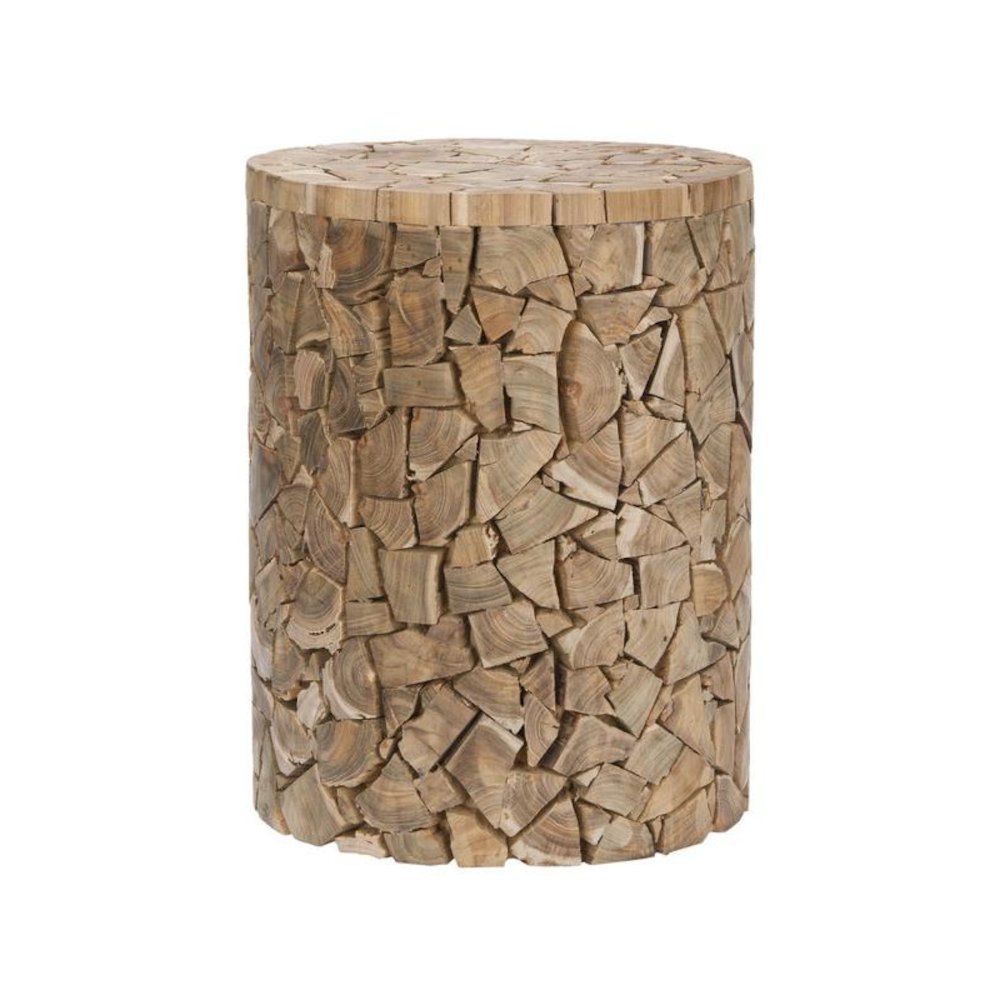 CANYON TEAK ROUND STOOL