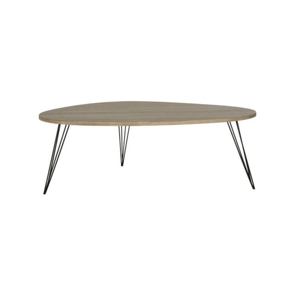 Home Collection Wynton Oak and Black Coffee Table