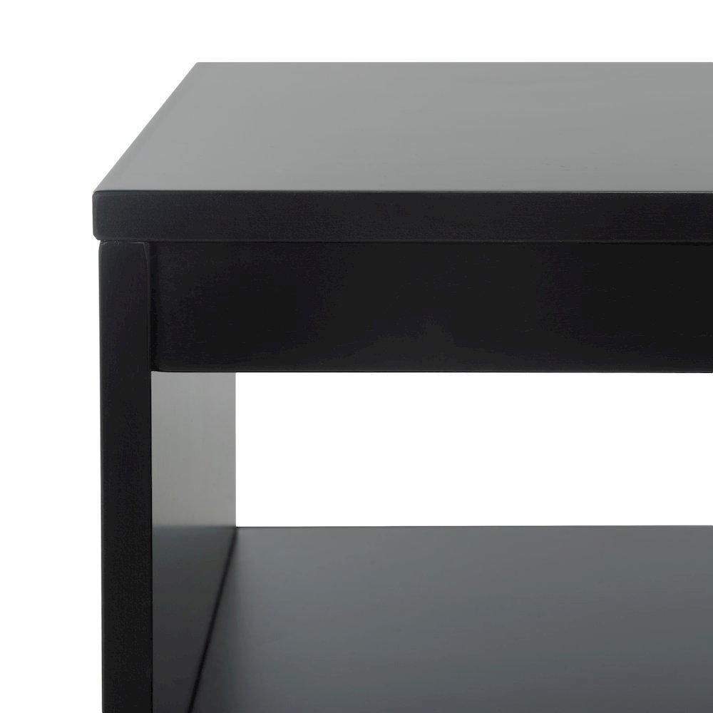 Theon Two-Drawer Media Stand - Black