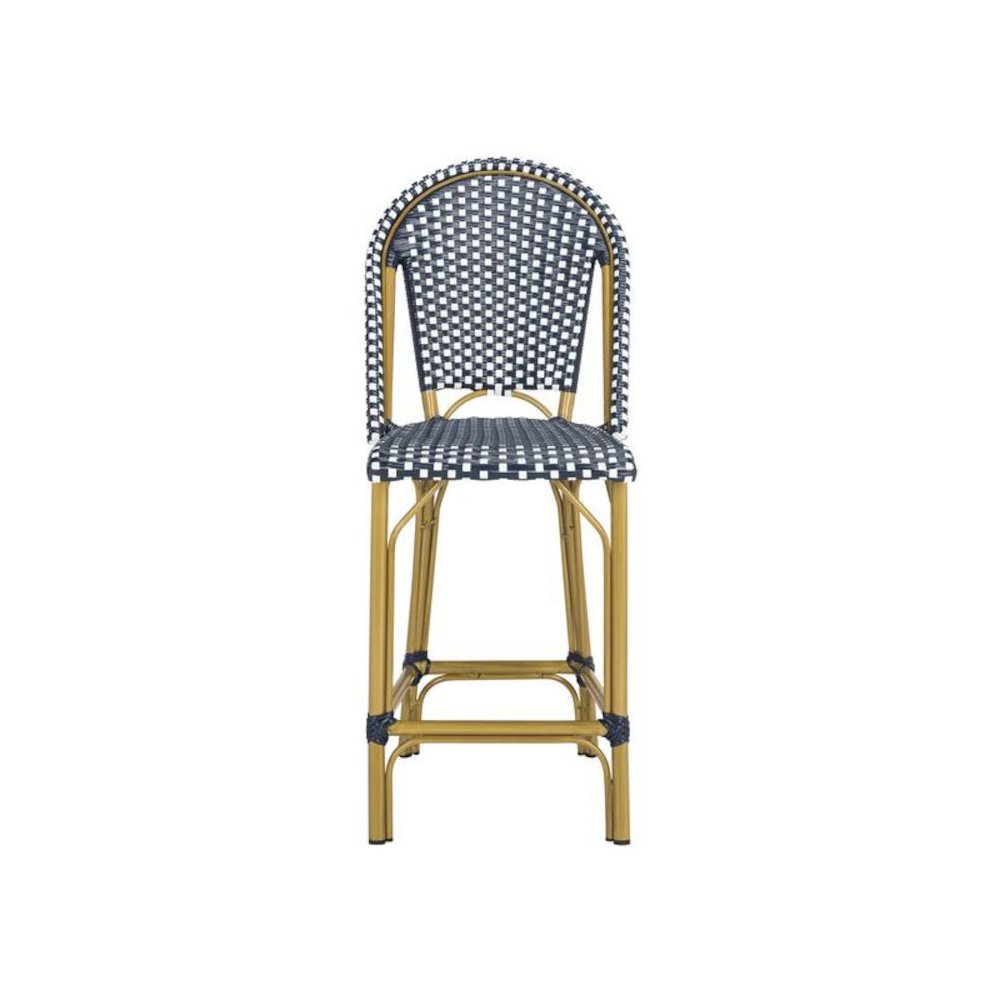 Gresley Indoor-Outdoor Stacking French Bistro Counter Stool