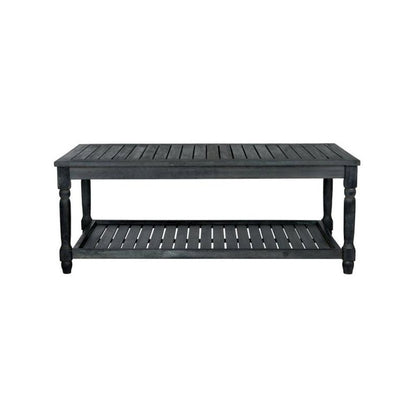 Outdoor Collection Oakley Dark Slate Grey Coffee Table