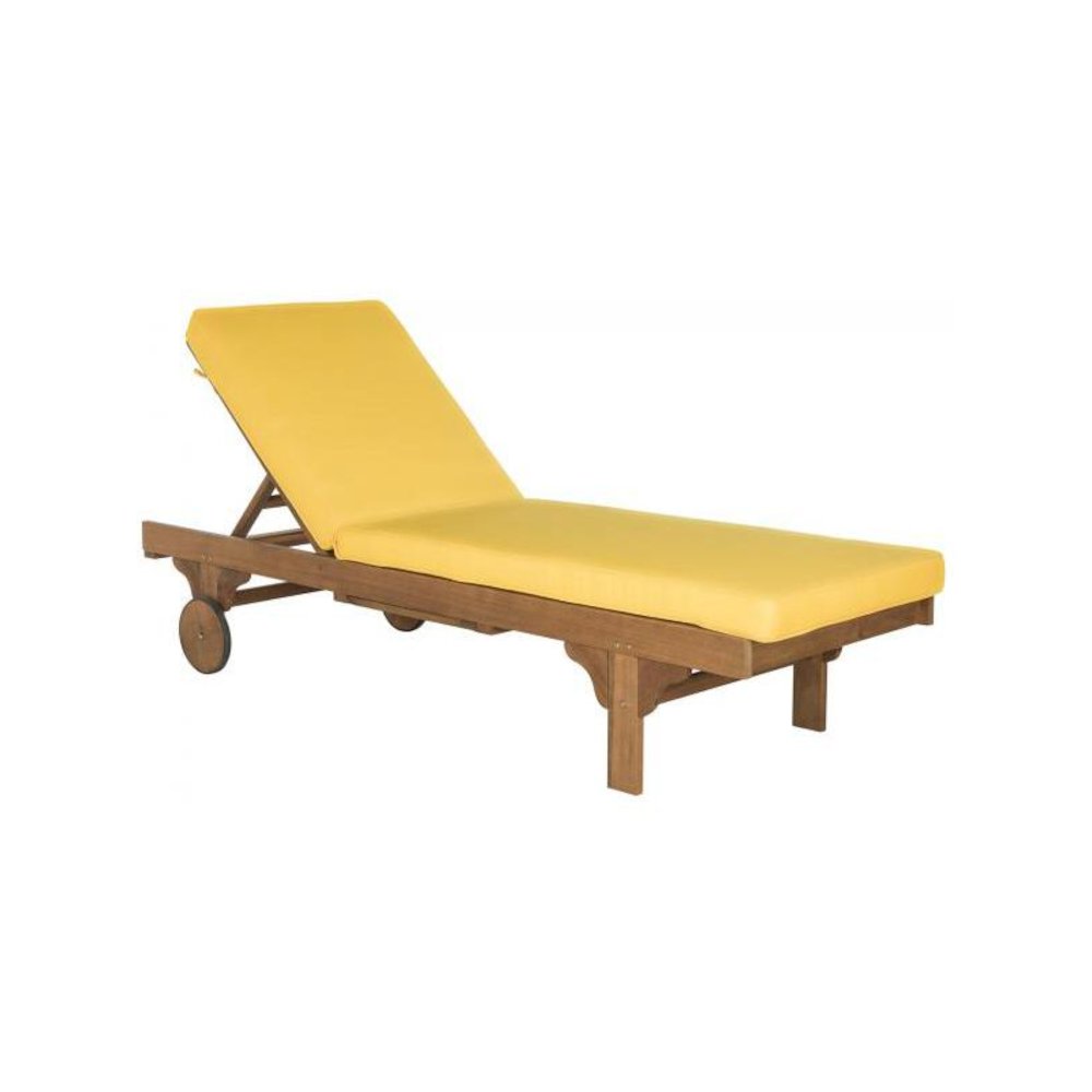 Newport Chaise Lounge Chair With Side Table