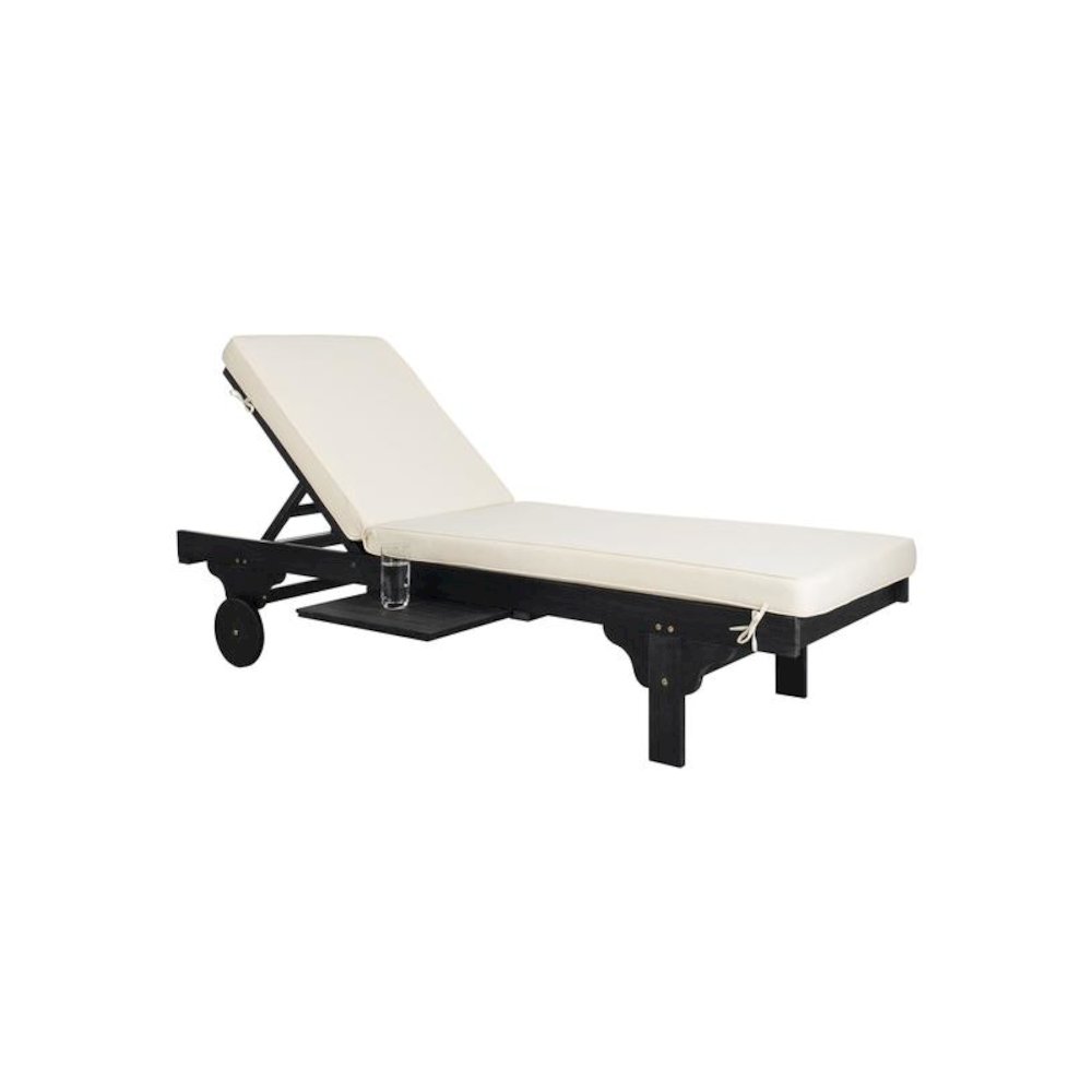 Newport Chaise Lounge Chair With Side Table