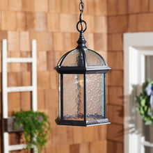 Falyn, 10 Inch, Bronze, Steel/Glass Outdoor Pendant