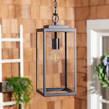 Rinnah, 7.1 Inch, Bronze, Steel/Glass Outdoor Pendant