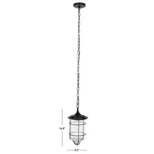 Rueda, 8.2 Inch, Bronze, Steel/Glass Outdoor Pendant