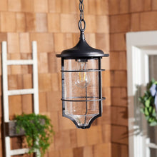 Rueda, 8.2 Inch, Bronze, Steel/Glass Outdoor Pendant