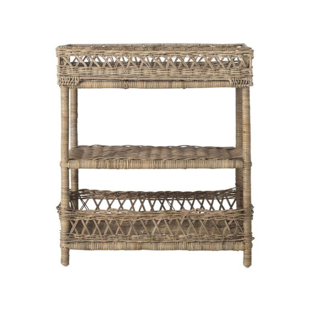 AJANI WICKER 3 TIER ACCENT TABLE