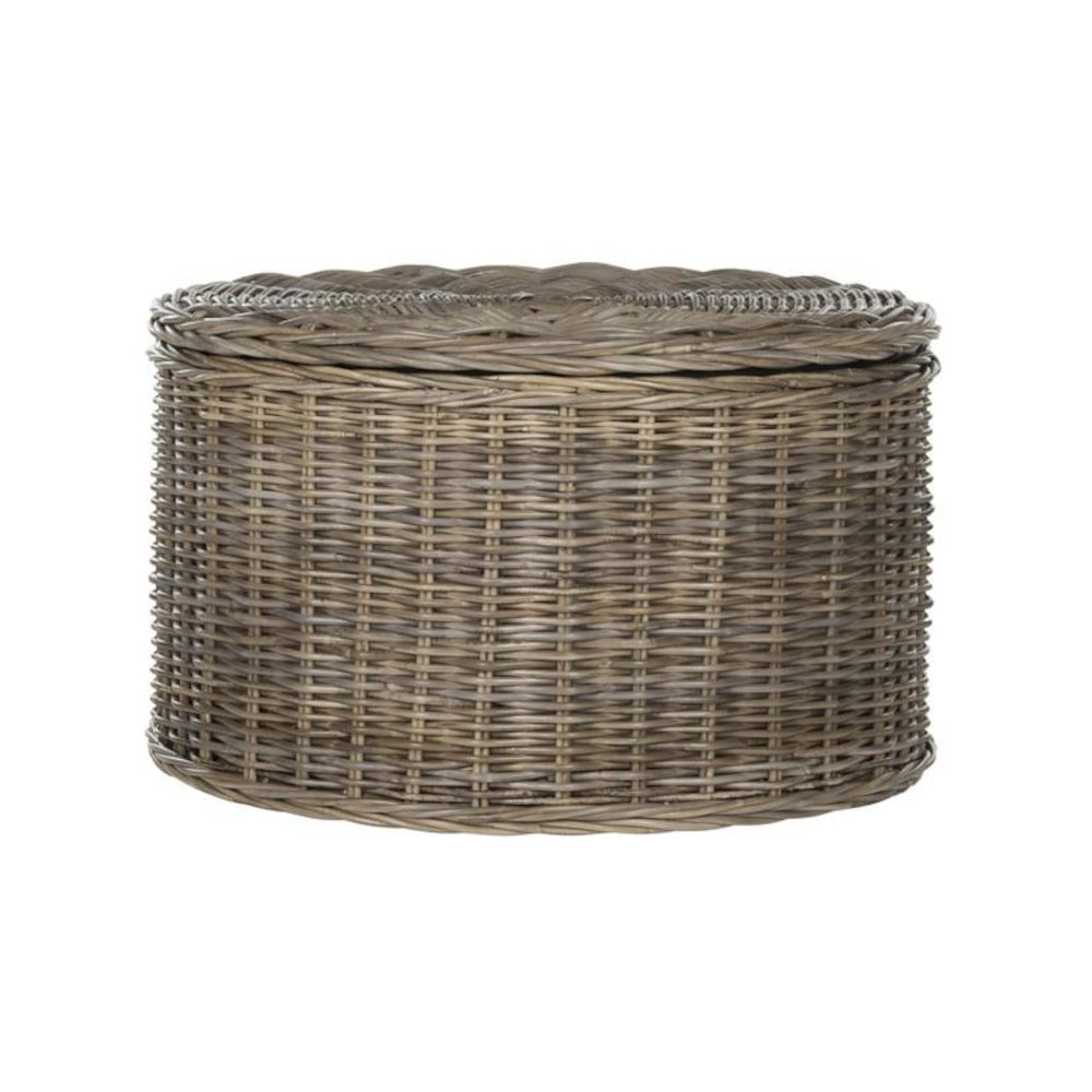 Home Collection Coffee Table, Grey, 28.5 in x 28.5 in x 17 in