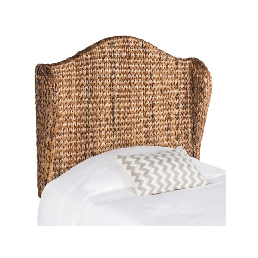 NADINE BROWN WINGED HEADBOARD, SEA8029B-T