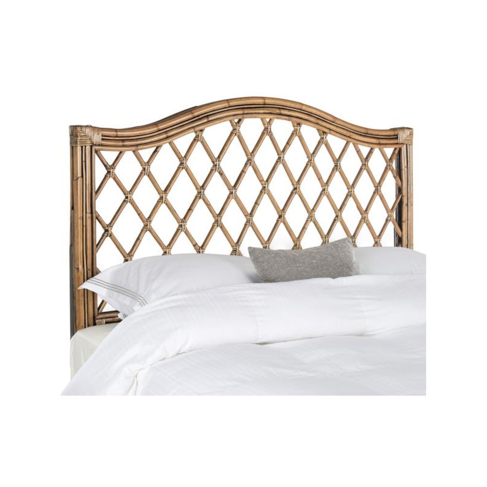 GABRIELLE BROWN/MULTI WICKER HEADBOARD, SEA8031A-F