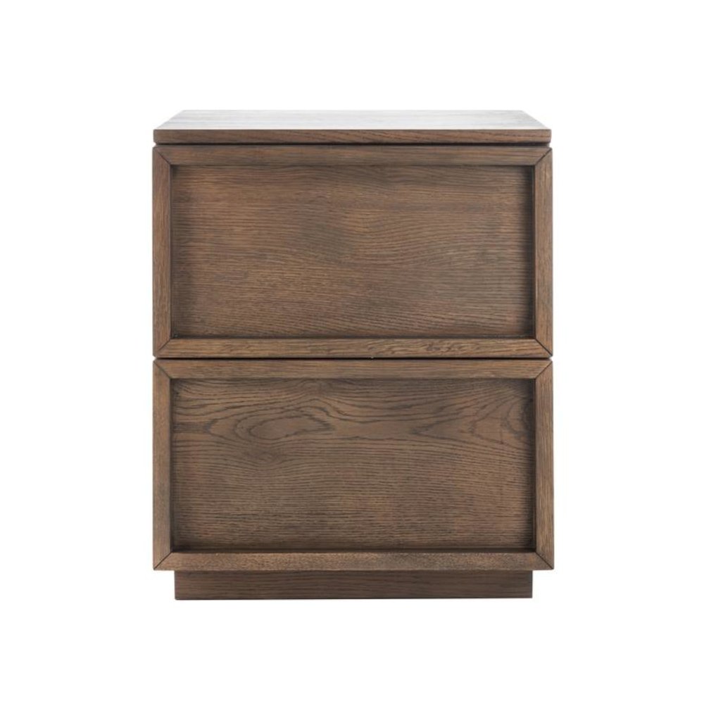 ZEUS 2 DRAWER NIGHTSTAND