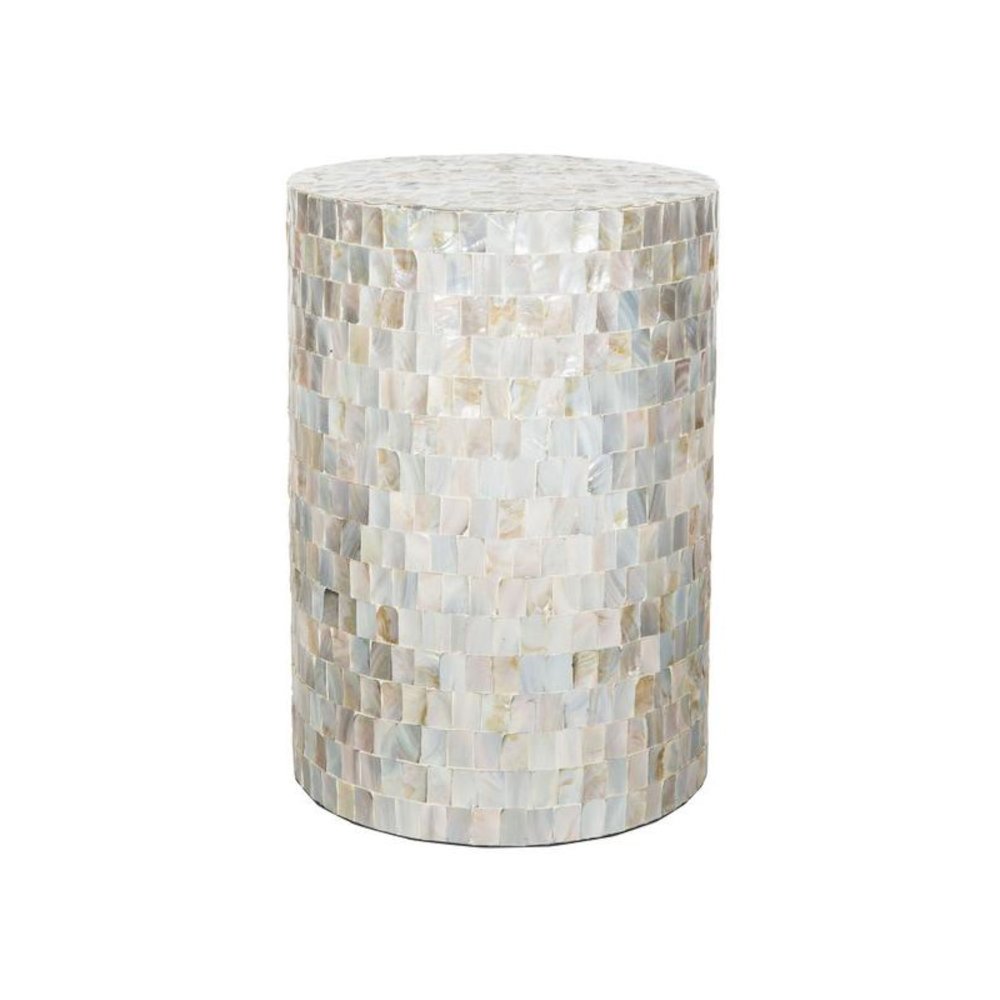 ARIEL SQUARE MOSAIC ROUND STOOL