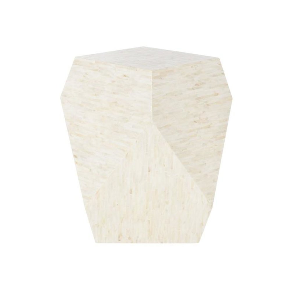 LEA MOSAIC GEOMETRIC SIDE TABLE