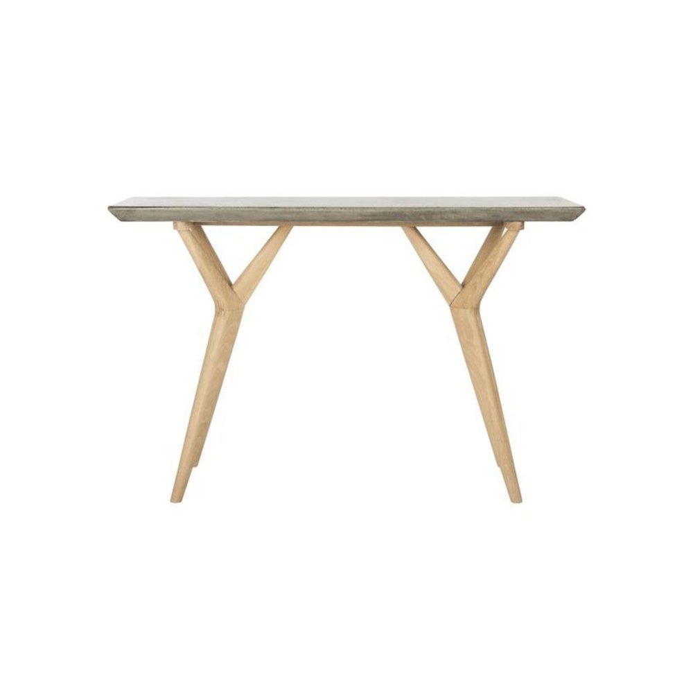 Ragna Indoor/Outdoor Modern Concrete 29.92-Inch H Console