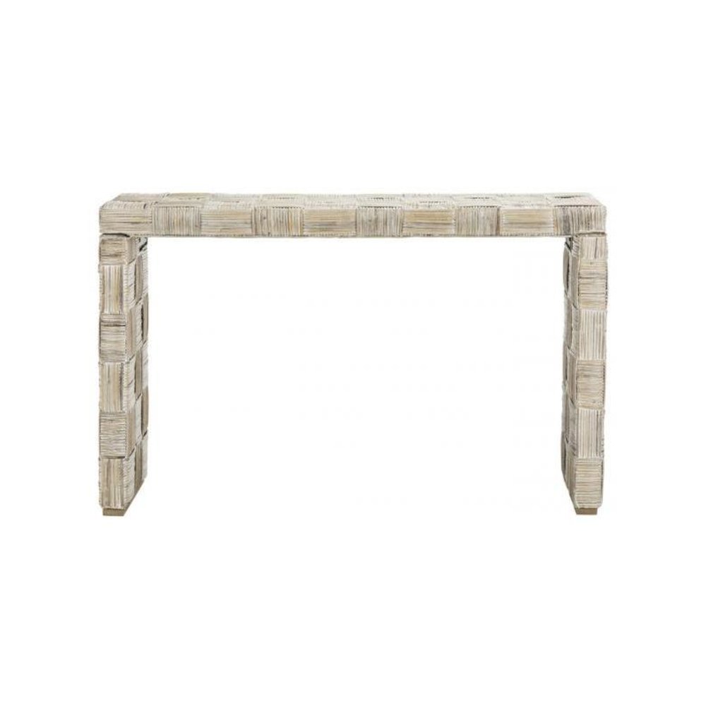 ADKIN RATTAN CONSOLE