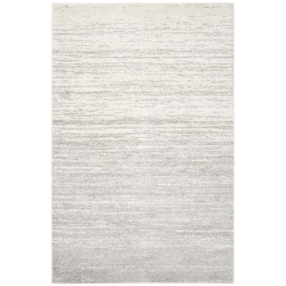Adirondack, IVORY / SILVER, 4' X 6', Area Rug, ADR113B-4