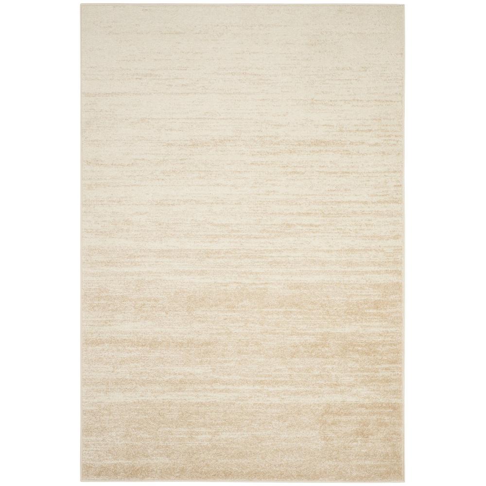 Adirondack, CHAMPAGNE / CREAM, 4' X 6', Area Rug